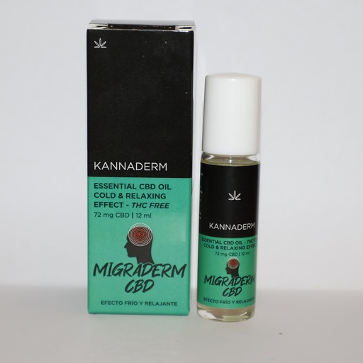 [KANNADERM PHARMA] MIGRADERM CBD ROLL-ON