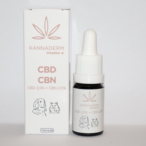 [KANNADERM] ACEITE MASCOTA 2,5%CBD 2,5%CBN 