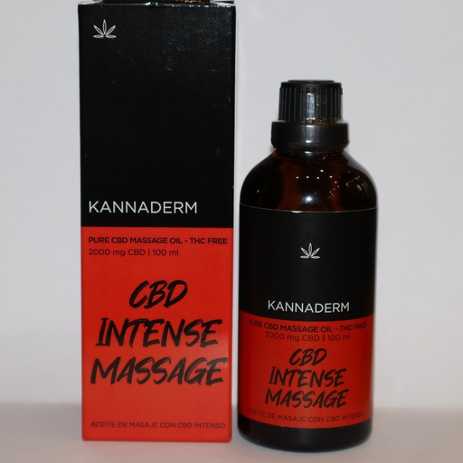 [KANNADERM PHARMA] OIL INTENSE MASSAGE CBD