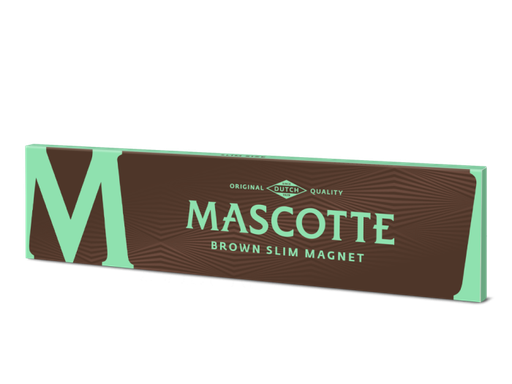 PAPEL LARGO MASCOTTE BROWN SLIM MAGNET